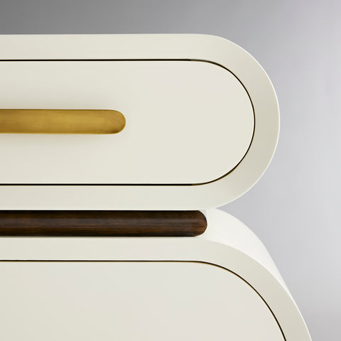 CASSINI End Table w Bottom Drawer