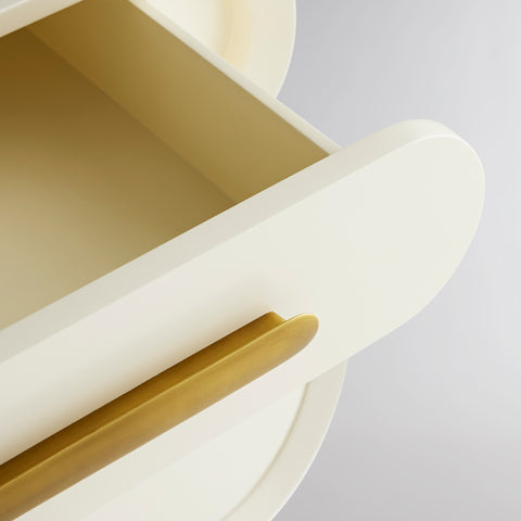 CASSINI End Table w Bottom Drawer