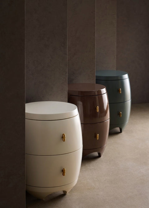 ELLIPSE Side Table, Camden White