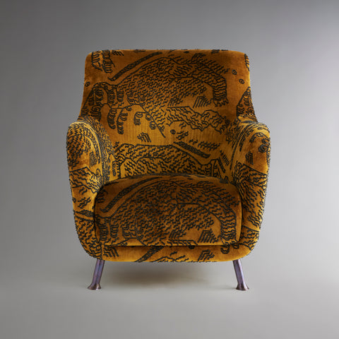 CAMBER Chair - Tiger Mountain Jacquard Velvet